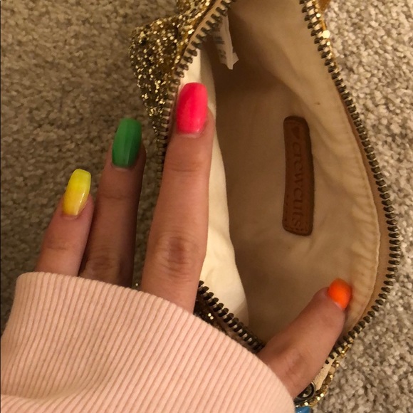 J CREW GLITTER CLUTCH - Picture 5 of 5